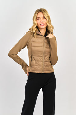 Collection of Active Hooded Puffer Jacket in a gallery layout