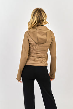 Collection of Active Hooded Puffer Jacket in a gallery layout