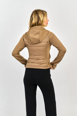 Collection of Active Hooded Puffer Jacket in a gallery layout
