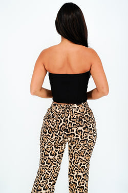 Collection of Animal Print Long Trouser Pants in a gallery layout