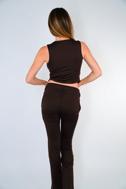 Collection of Wing Clasp Top and Pants Set in a gallery layout