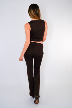 Collection of Wing Clasp Top and Pants Set in a gallery layout
